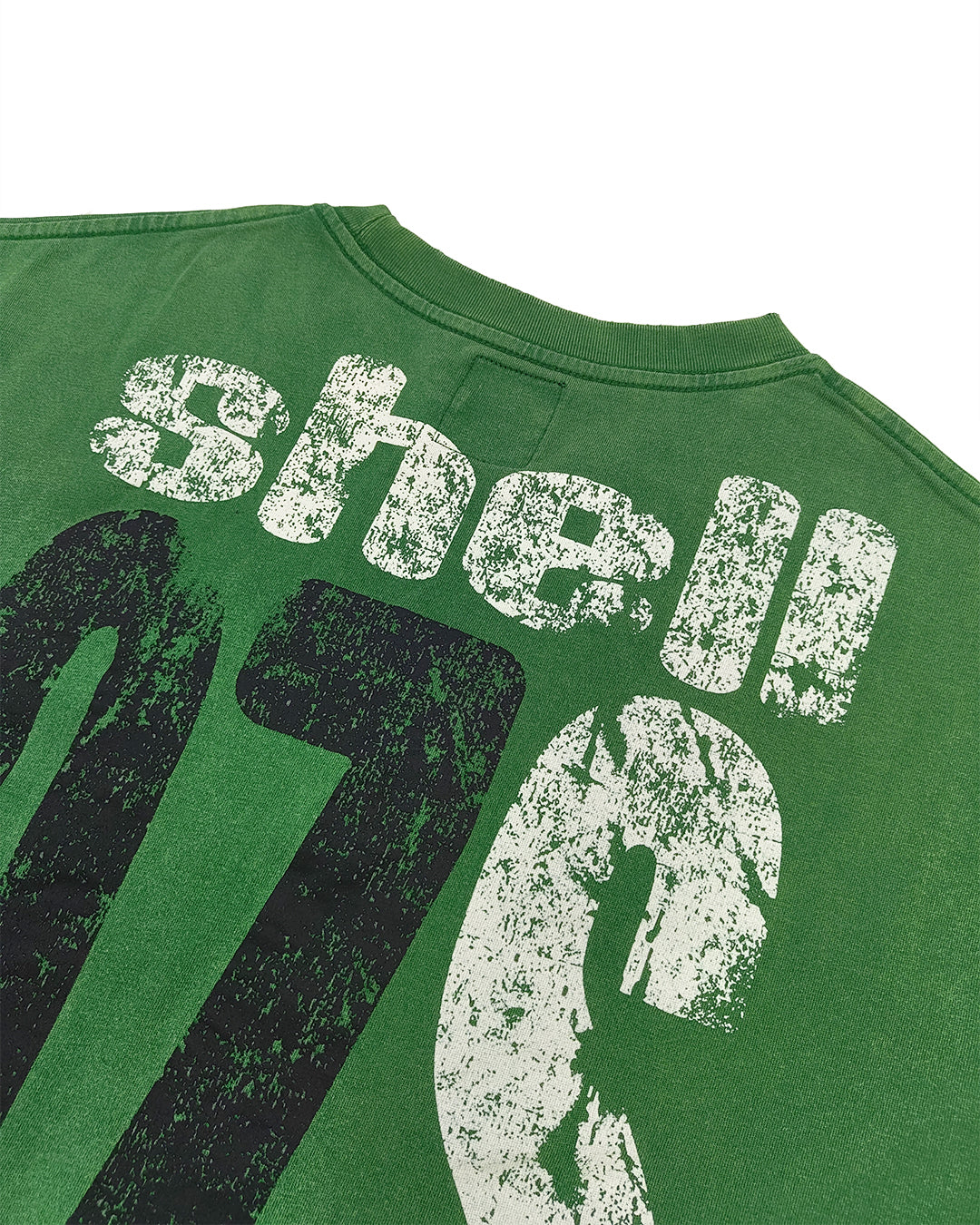 1997Shell WASH GREEN LOGO TEE