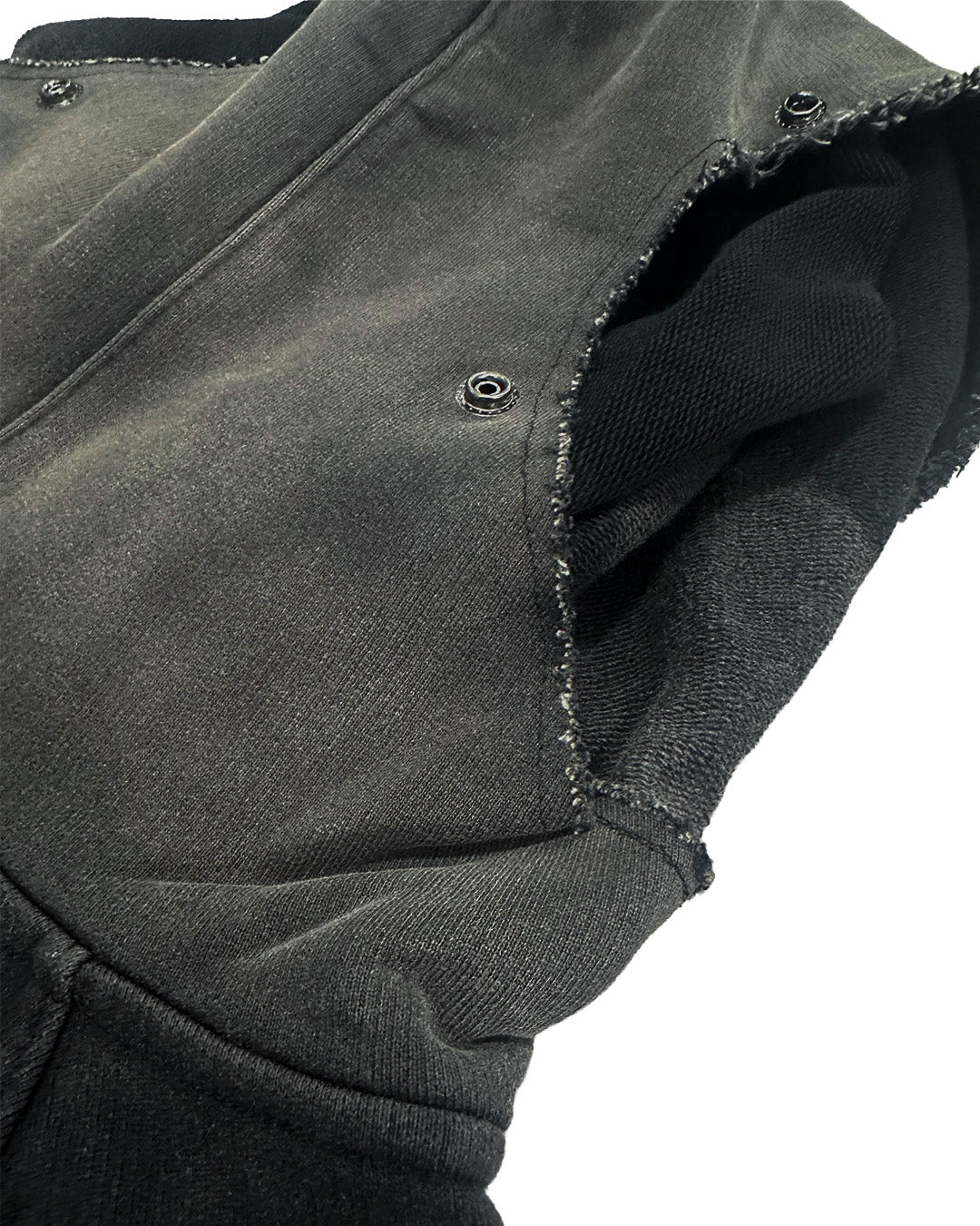 1997shell Wash Distructured Utility Hoodie