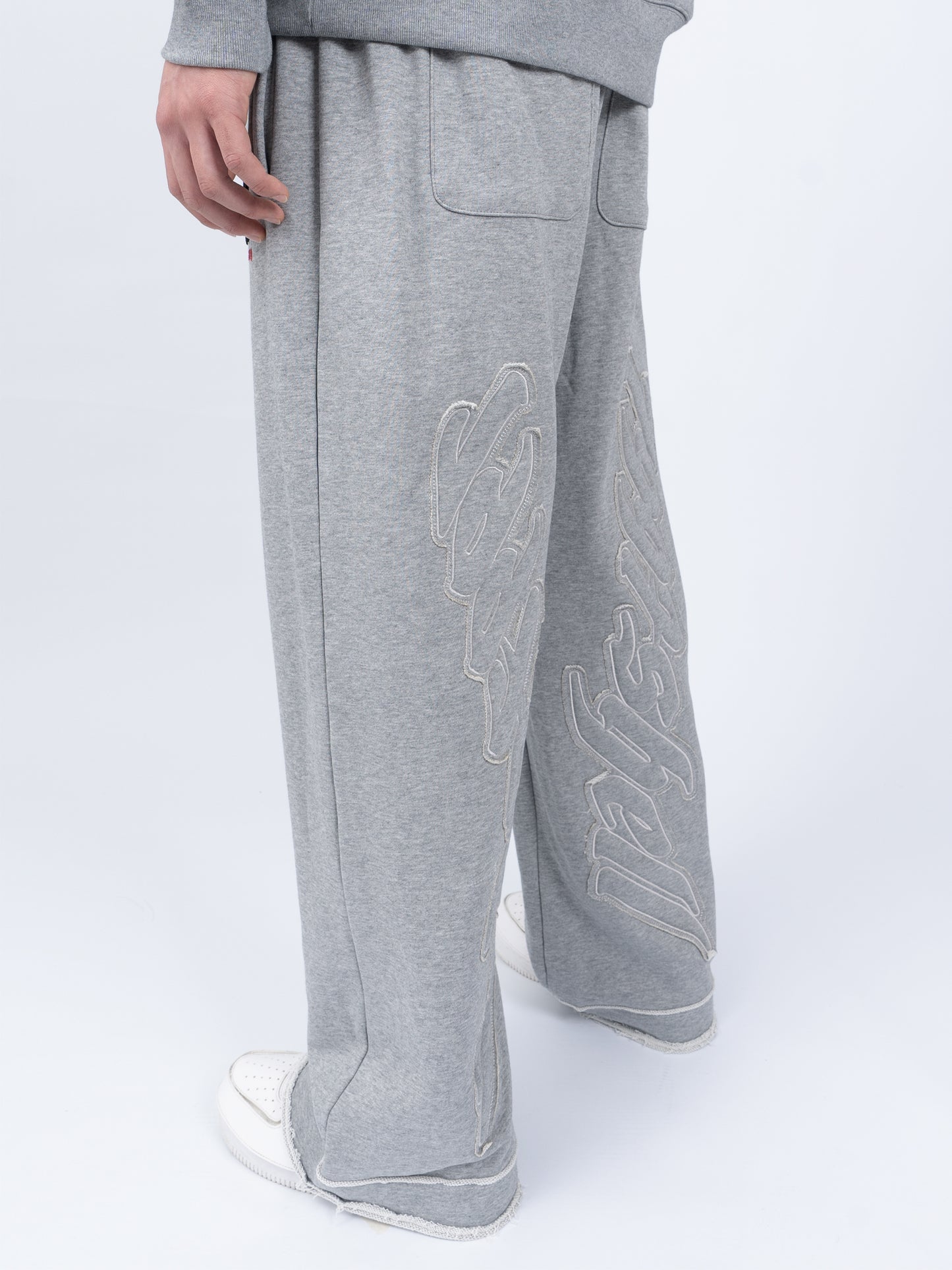 1997shell Stock Logo Sweatpants(Grey)