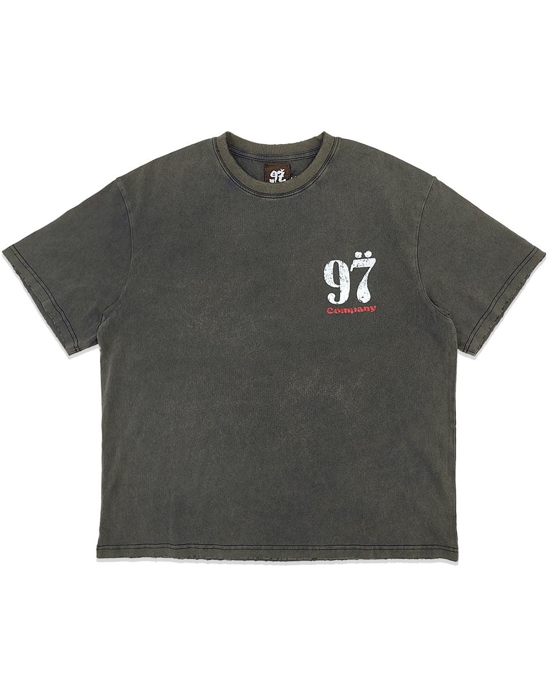 1997Shell WASH NAVY BLUE LOGO TEE