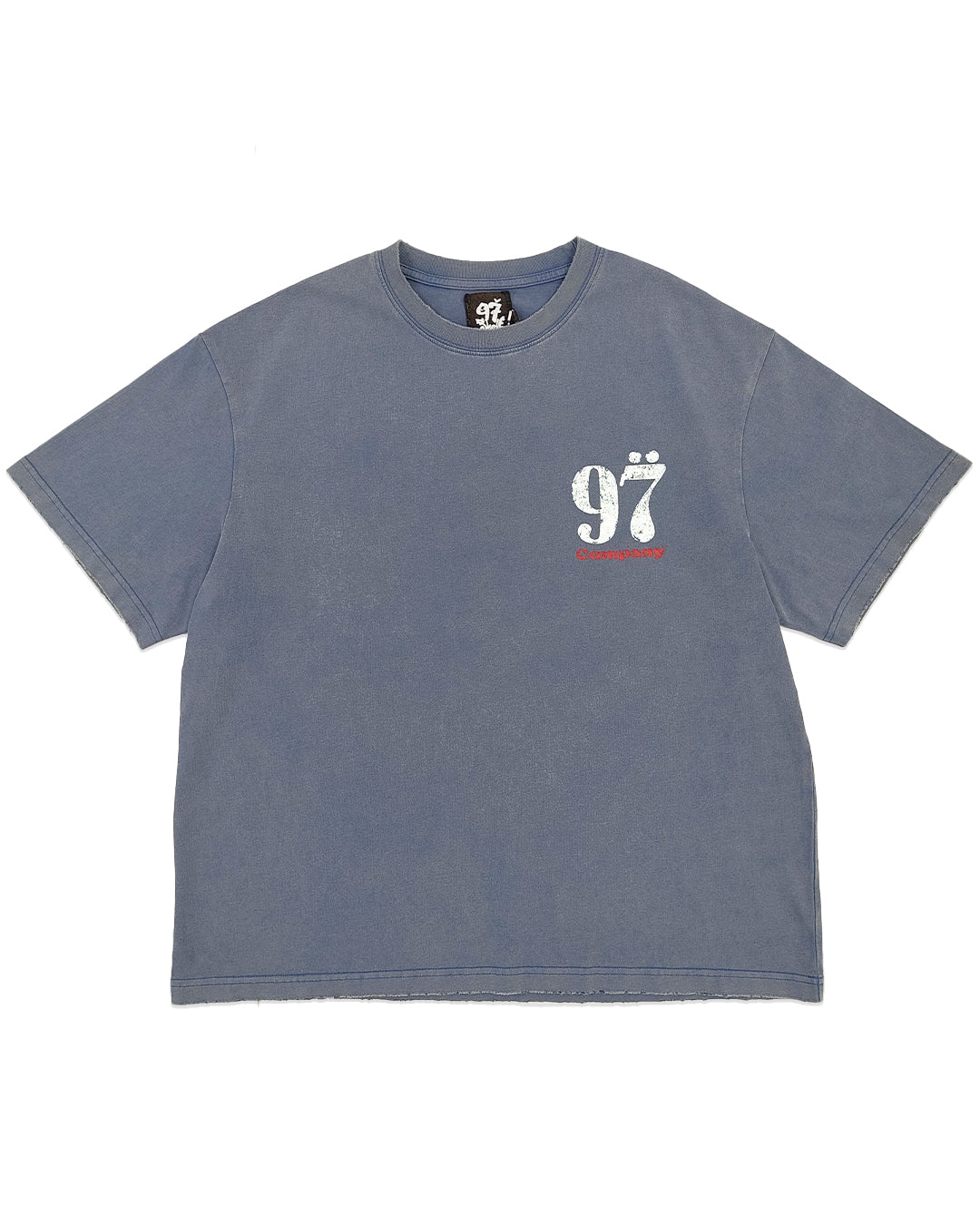1997Shell WASH LIGHT BLUE LOGO TEE