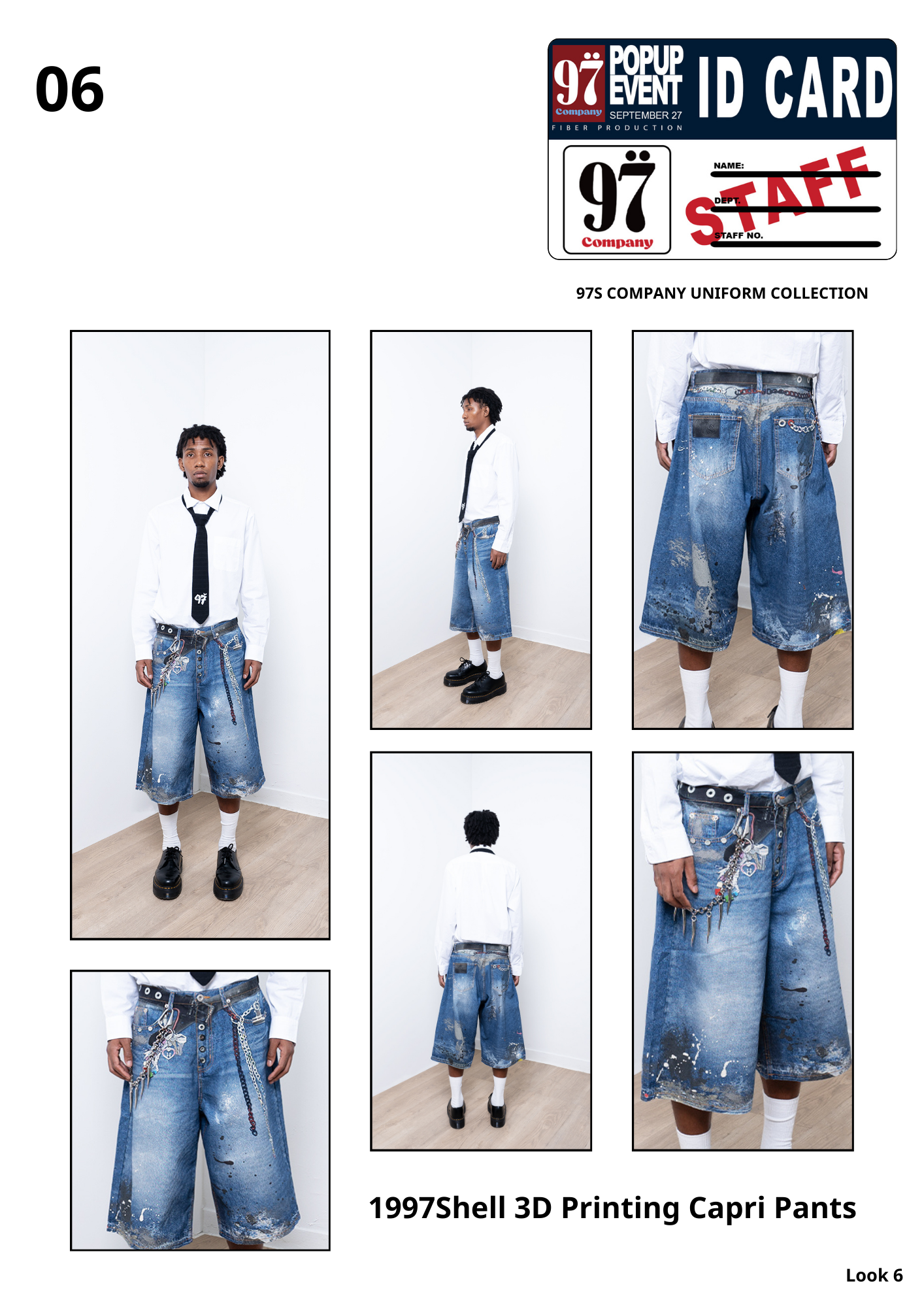 1997Shell 3D PRINTING CAPRI PANTS