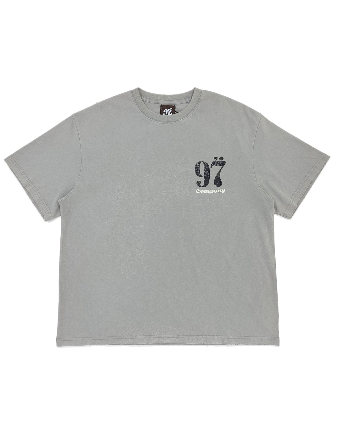1997Shell WASH LIGHT GREY LOGO TEE