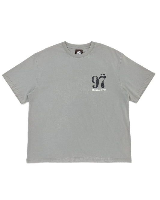 1997Shell WASH LIGHT GREY LOGO TEE