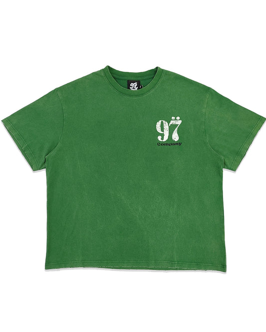 1997Shell WASH GREEN LOGO TEE
