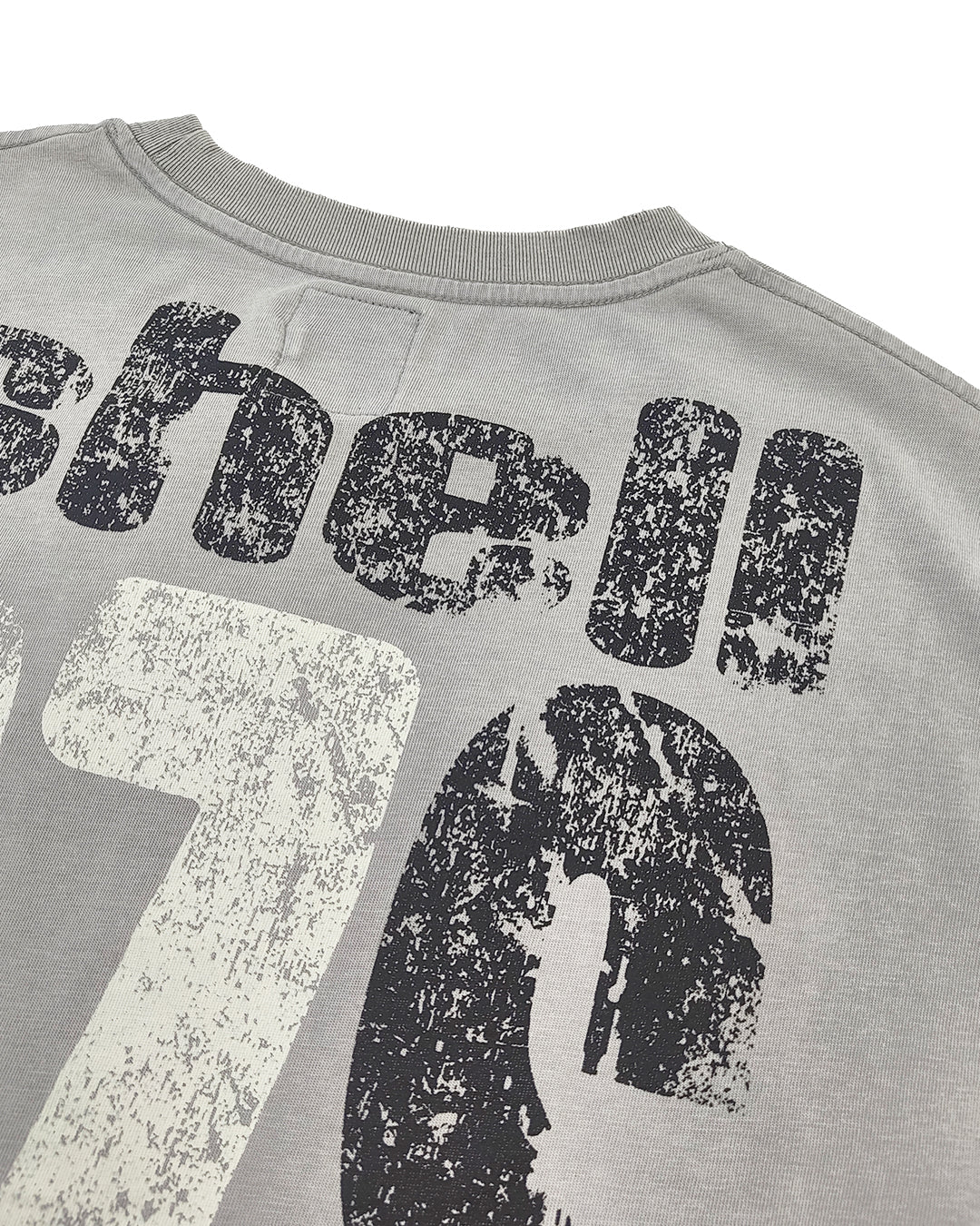 1997Shell WASH LIGHT GREY LOGO TEE