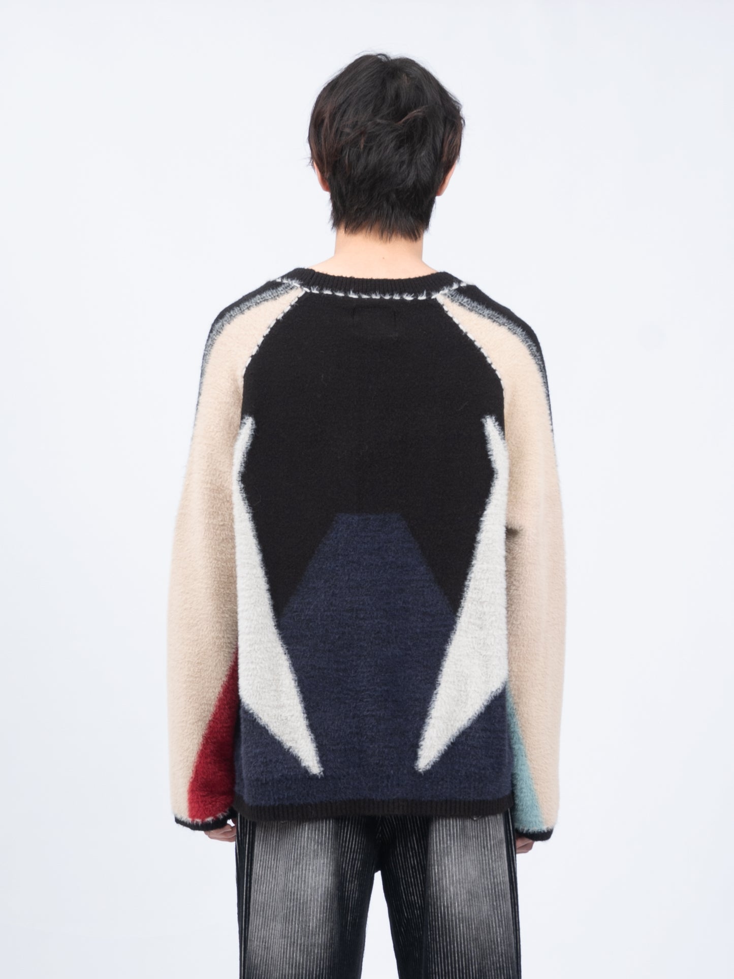 1997shell Patch Knit Sweater