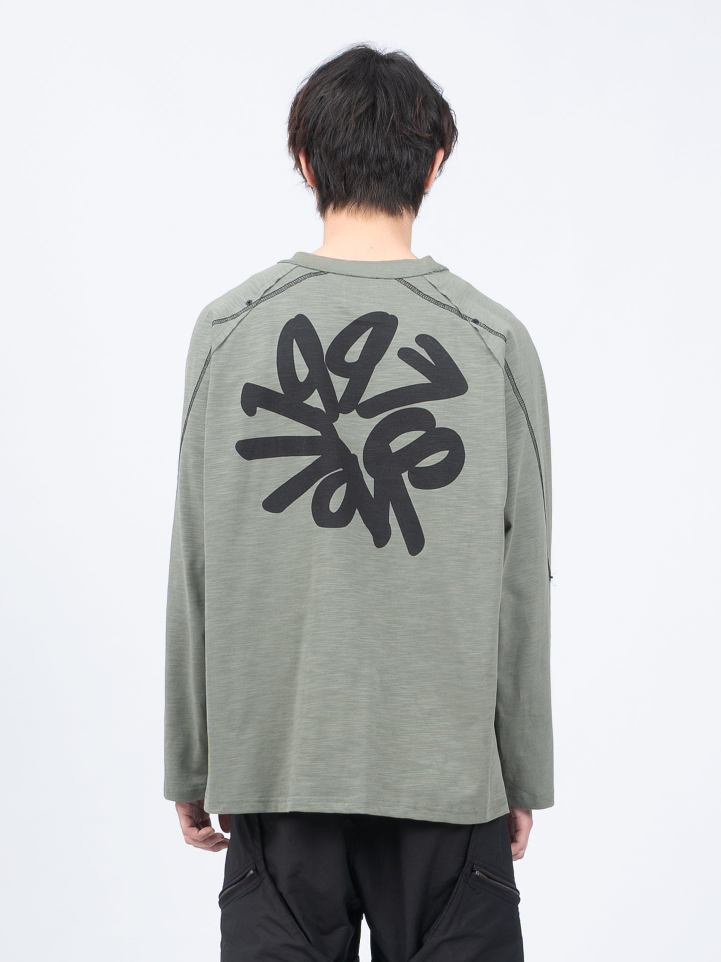 1997shell Logo Long Sleeve Tee(Green)