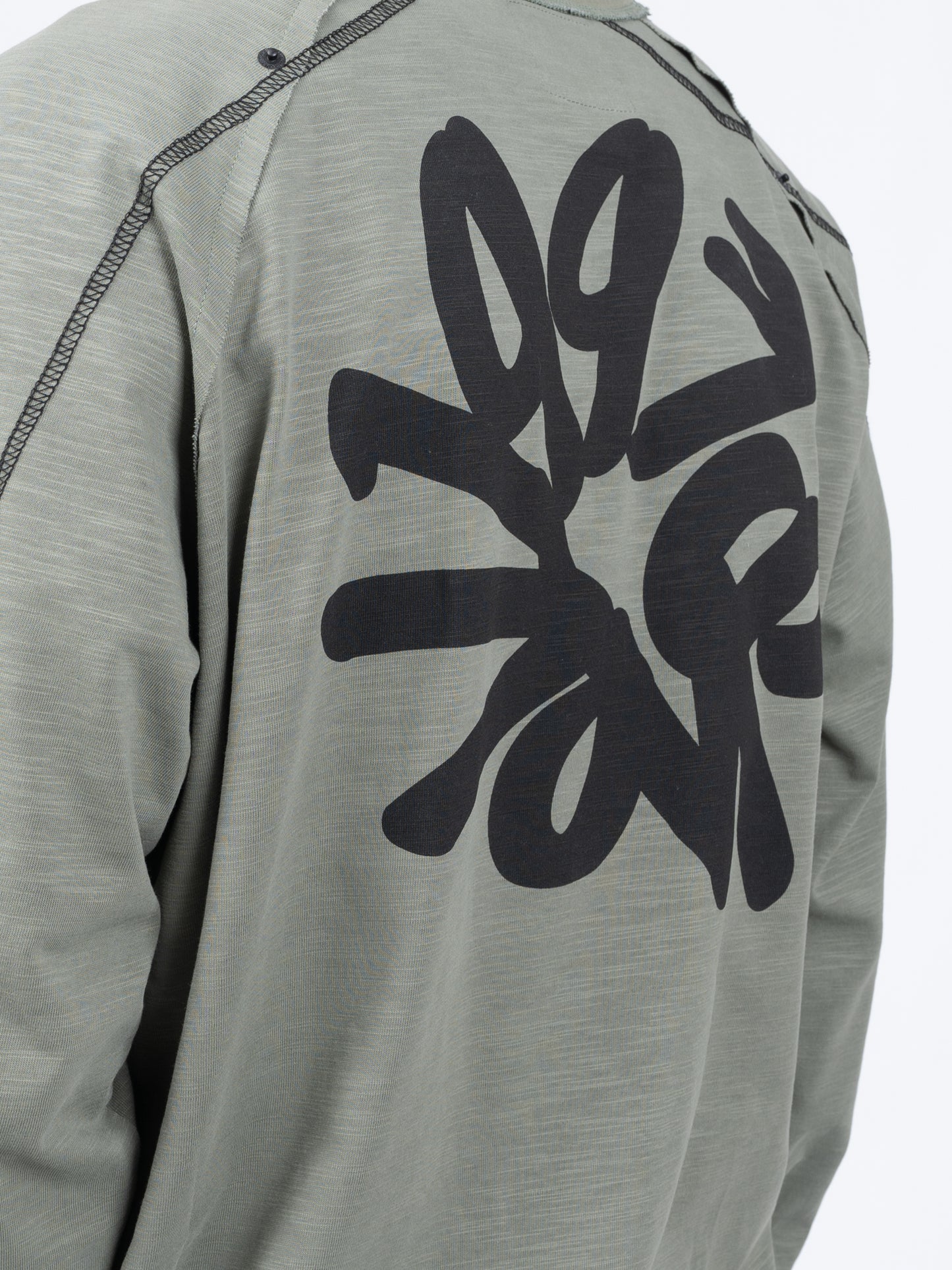 1997shell Logo Long Sleeve Tee(Green)