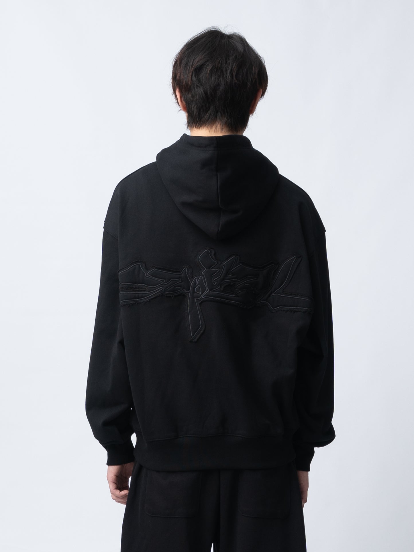 1997shell Stock Logo Hoodie(Black)