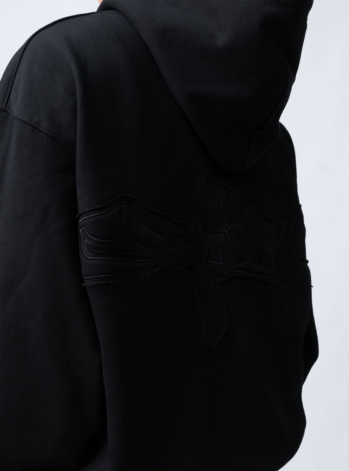 1997shell Stock Logo Hoodie(Black)