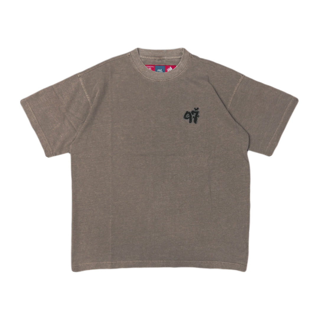 1997shell Grey Logo Tee