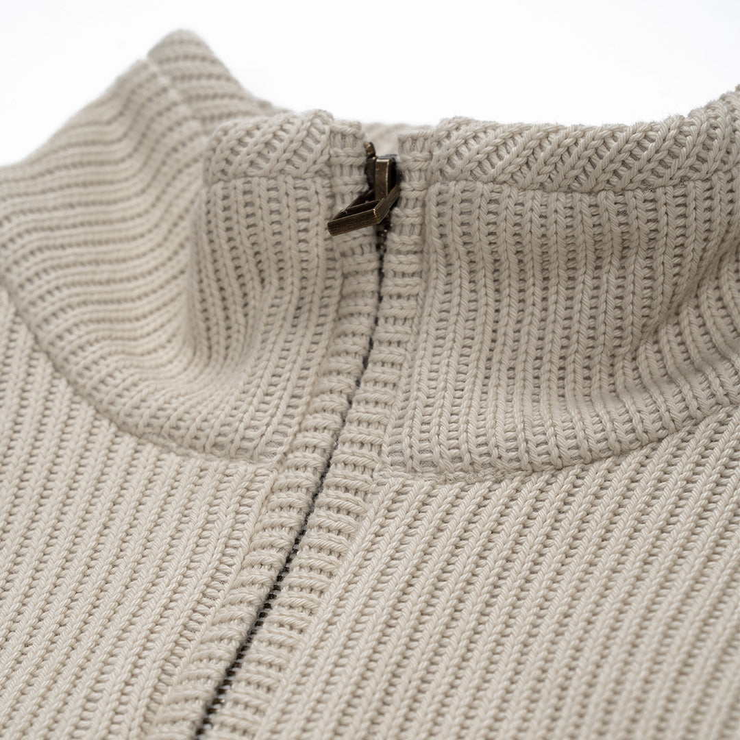 1997shell Gecko Khaki Half Zip Jacket