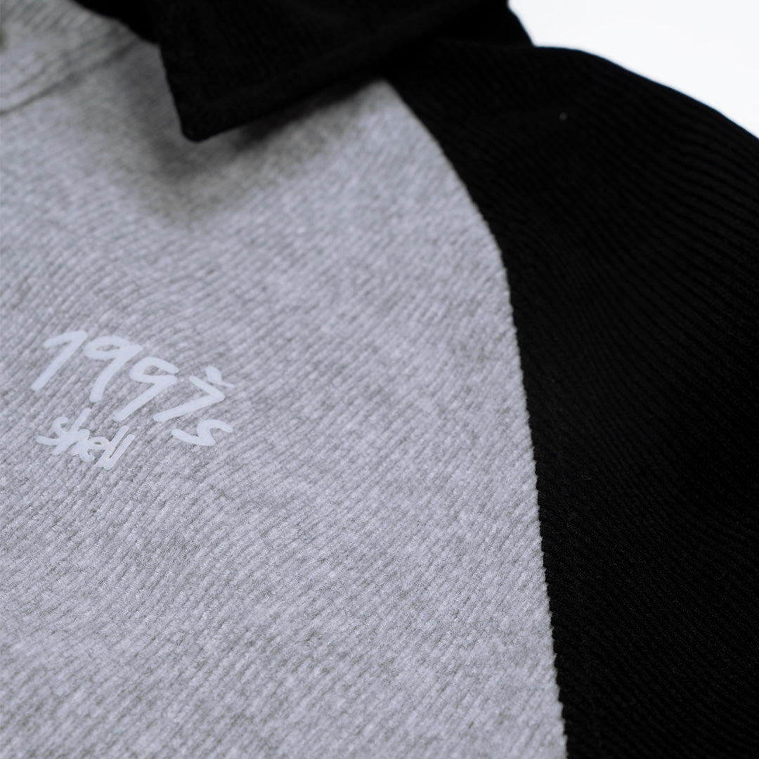 1997shell Raglan Grey Sleeve Jacket