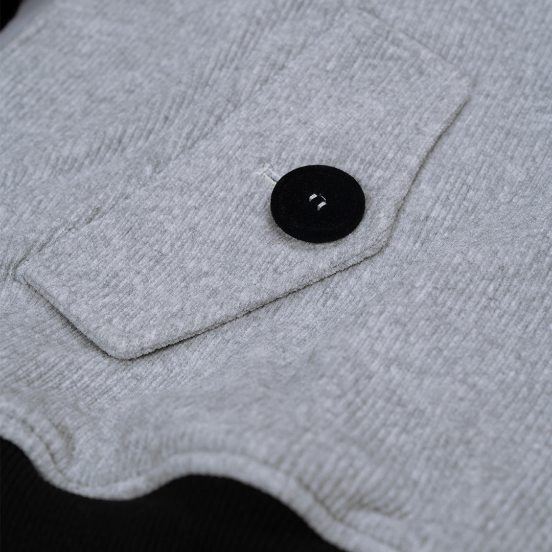 1997shell Raglan Grey Sleeve Jacket