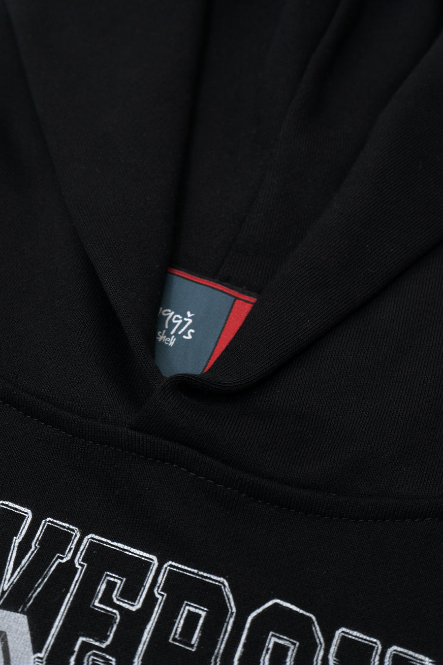 1997shell College Print Hoodie