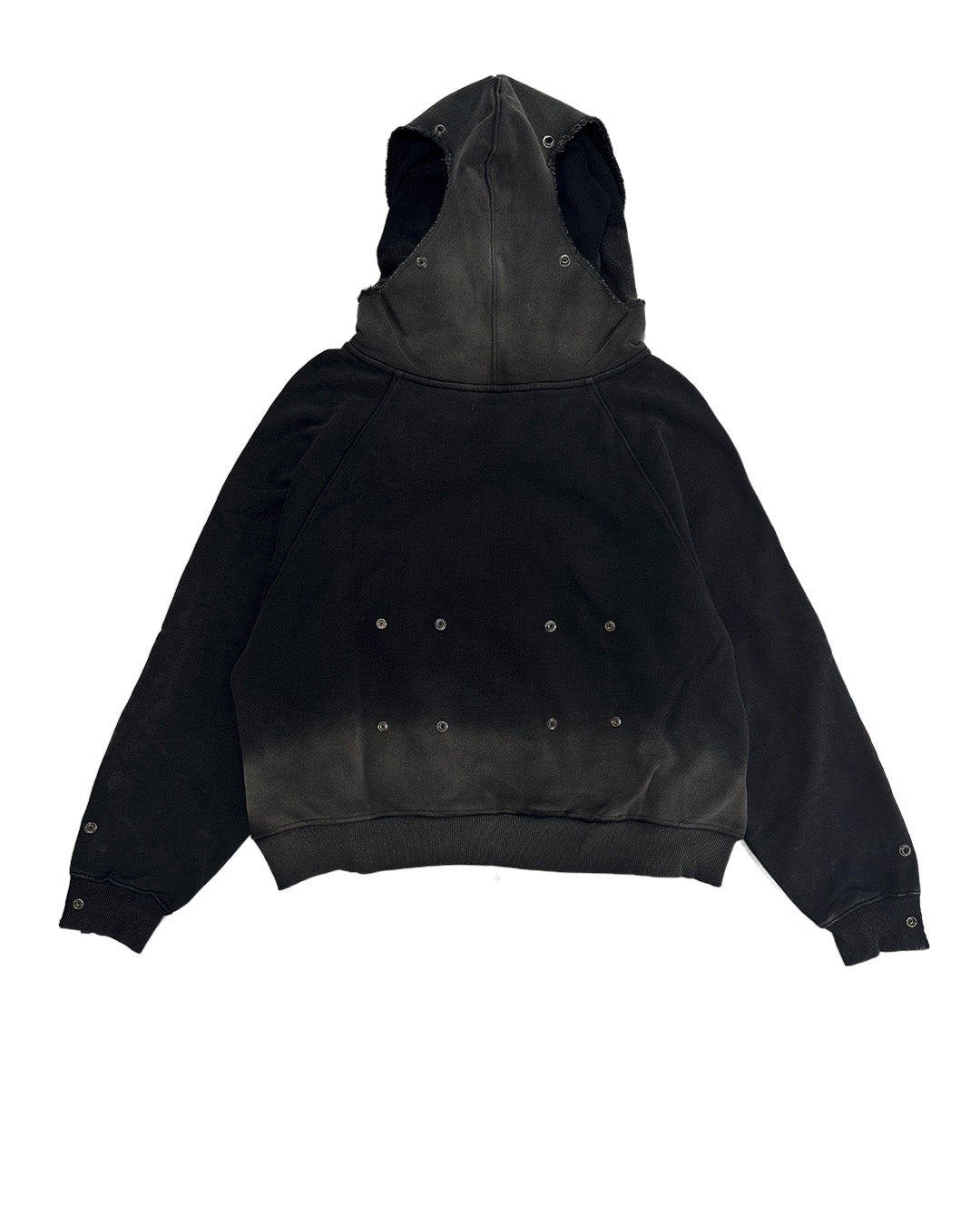 1997shell Wash Distructured Utility Hoodie