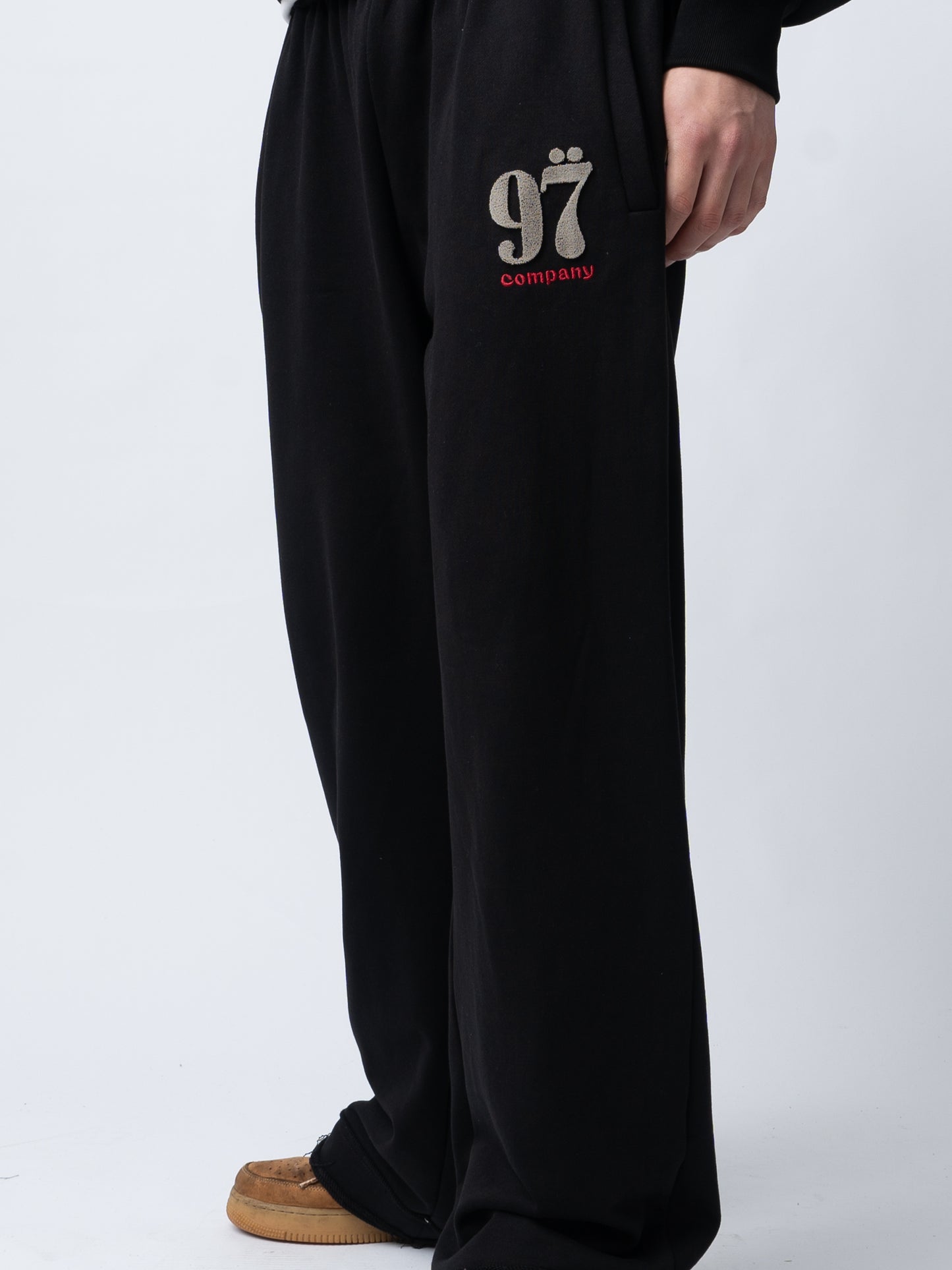 1997shell Stock Logo Sweatpants(Black)