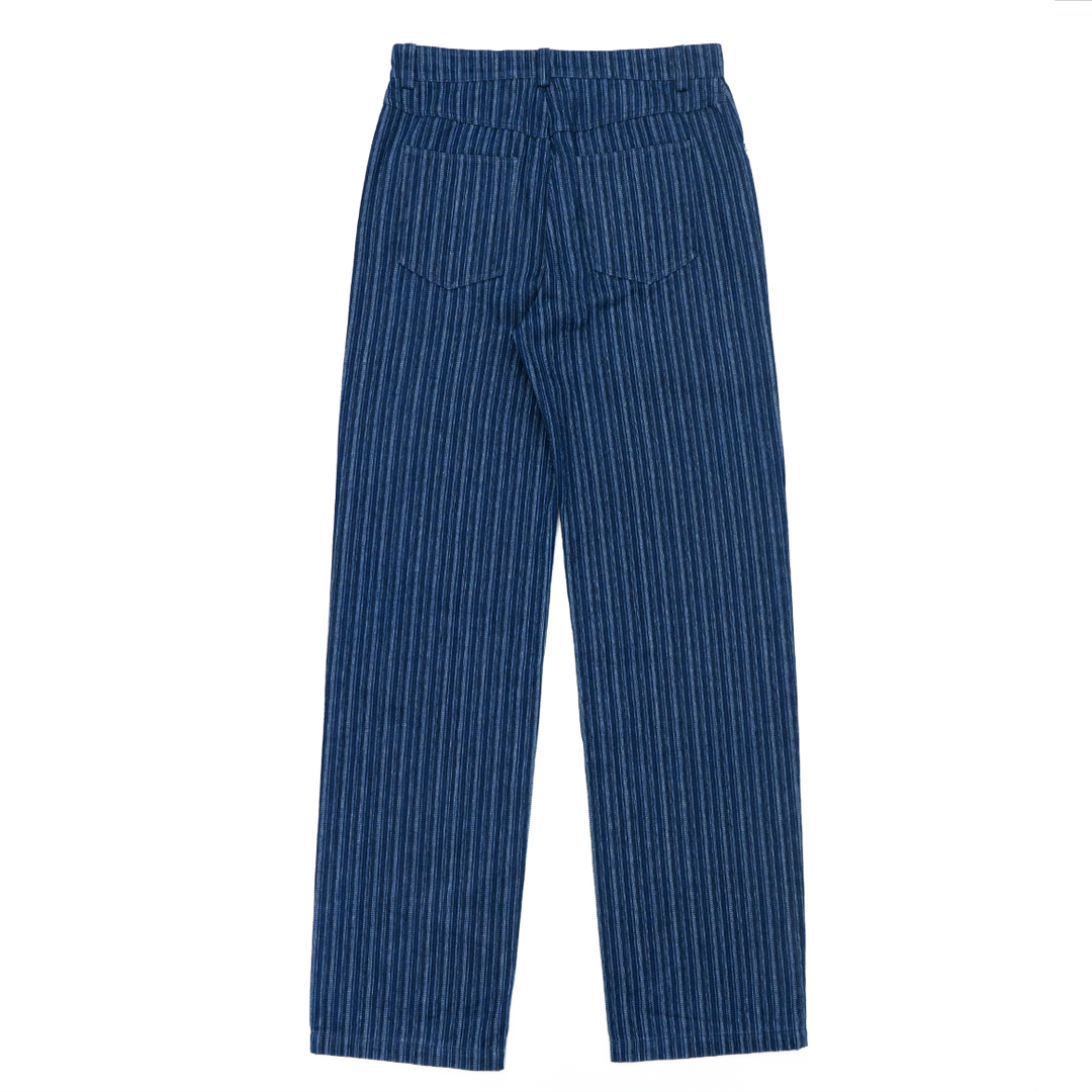 1997shell Denim Straight Stripe Pants