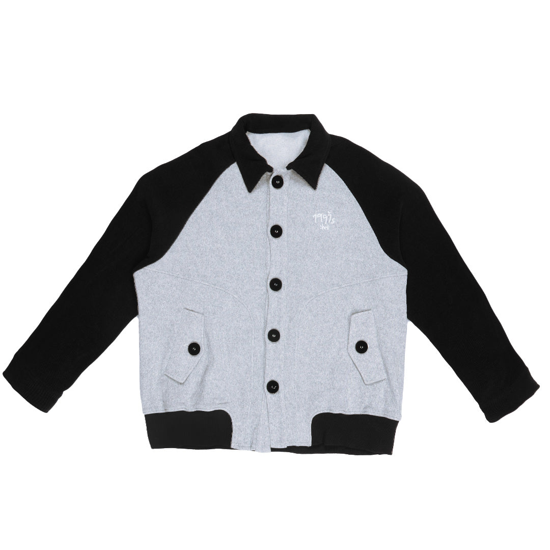 1997shell Raglan Grey Sleeve Jacket