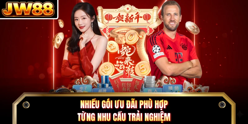 Nhiều gói ưu đãi phù hợp từng nhu cầu trải nghiệm